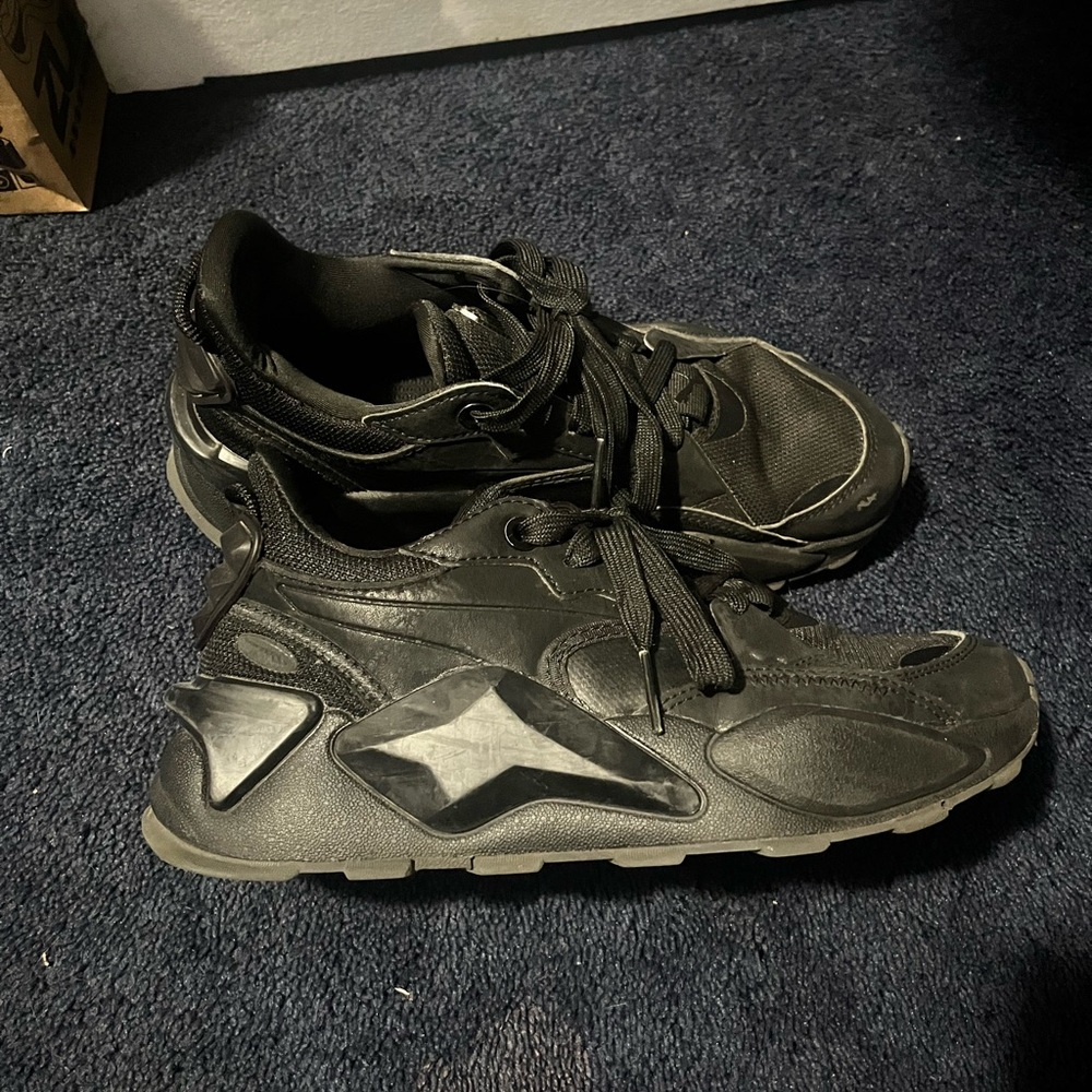 Puma Black Athletic Sneakers